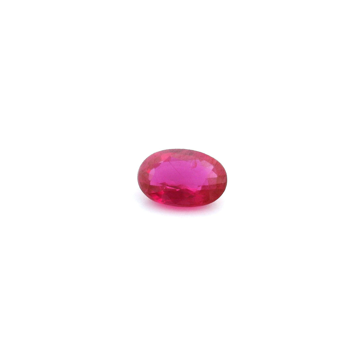 Oval Red Ruby 0.58ct loose gemstone