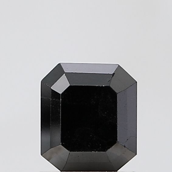 Emerald Black Natural Diamond 1.73ct VVS2 loose diamond