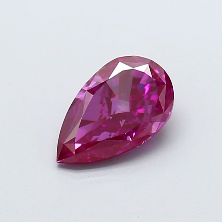 Pear Fancy Vivid Pink Lab-grown Diamond 1.01ct VS1 loose diamond