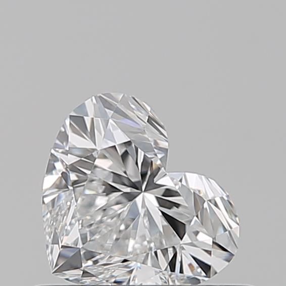 Heart Natural Diamond 0.51ct D VVS2