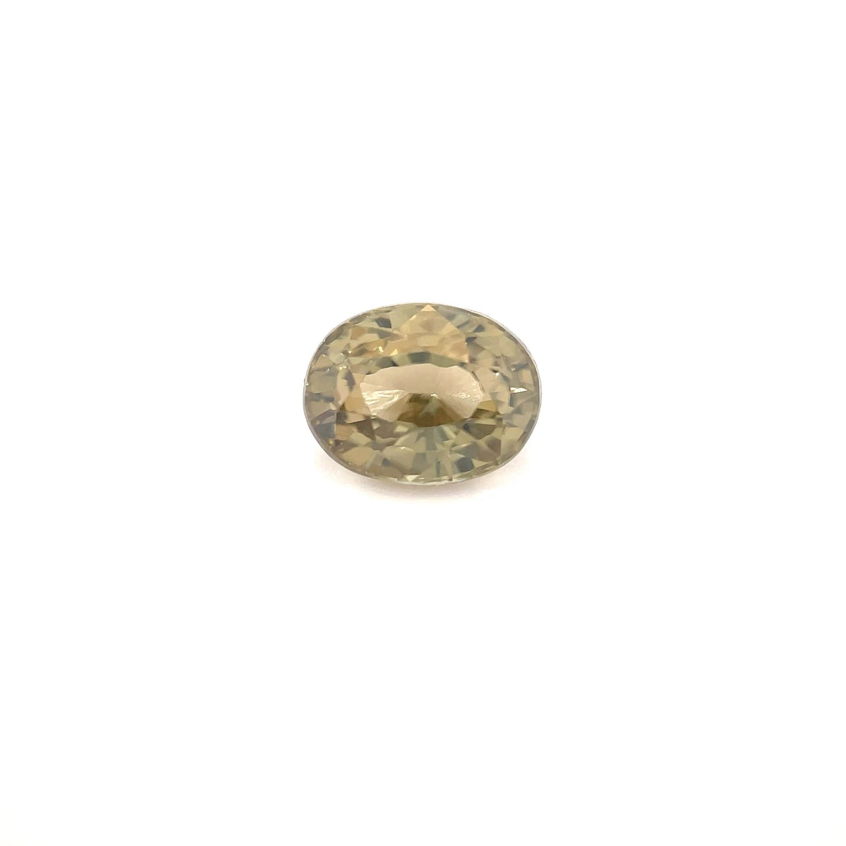 Oval Green Zircon 1.46ct loose gemstone