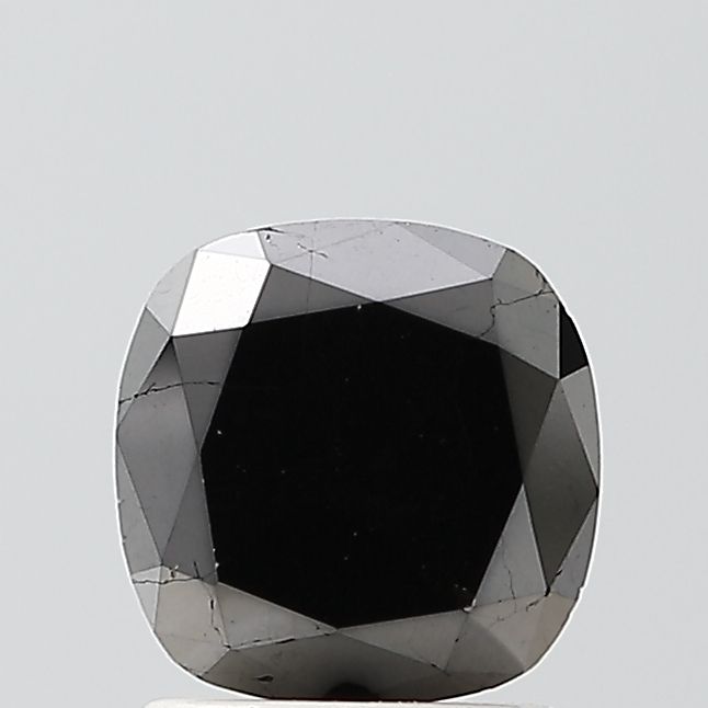 Cushion Black Natural Diamond 1.71ct VS2 loose diamond