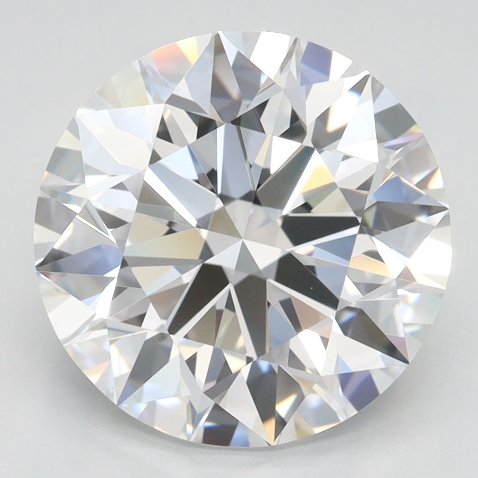 Round Lab-Grown Diamond 3.66ct D IF