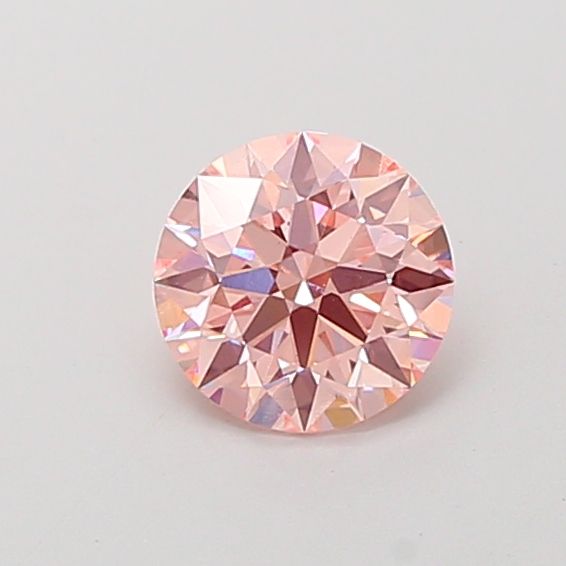 Round Fancy Pink Lab-grown Diamond 1.37ct VS1 loose diamond