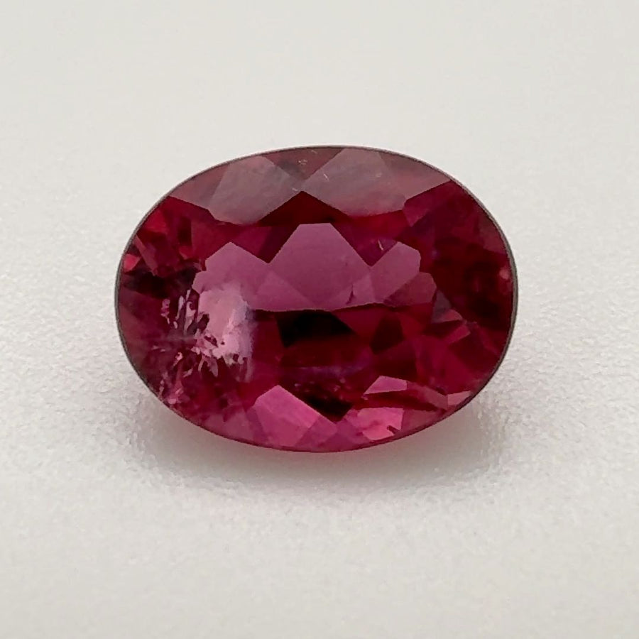 Oval Red Tourmaline 1.475ct loose gemstone