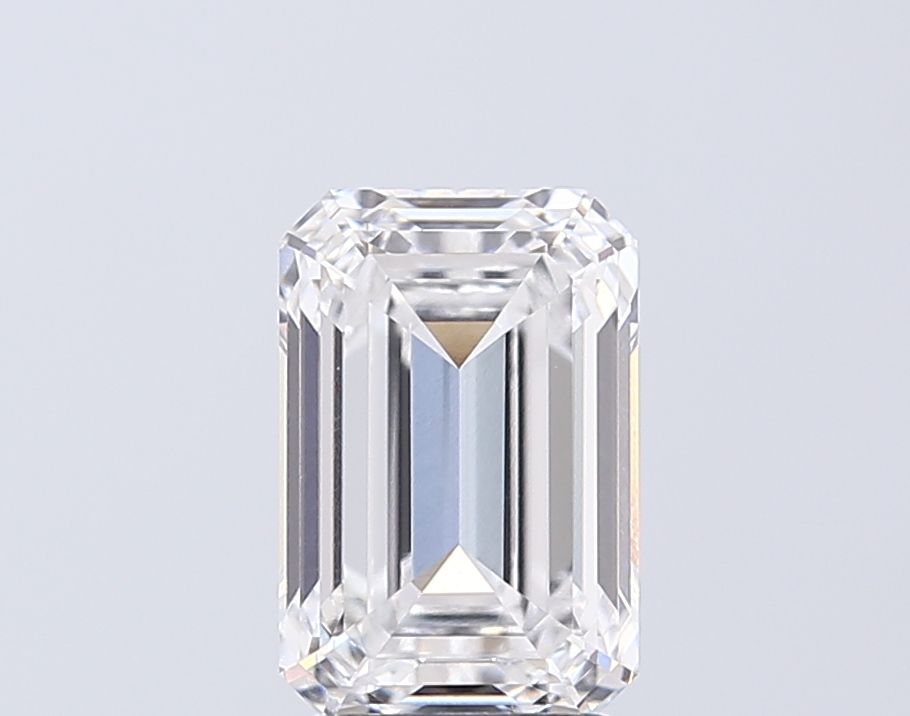 Emerald Lab-Grown Diamond 2.81ct D VVS1