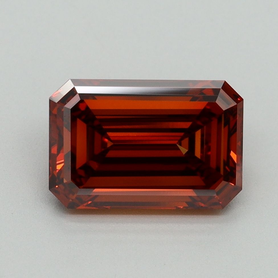 Emerald Fancy Deep Orange Lab-grown Diamond 2.11ct VS1 loose diamond