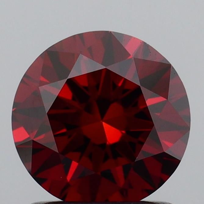 Round Fancy Deep Orange Lab-grown Diamond 1.14ct VS2 loose diamond