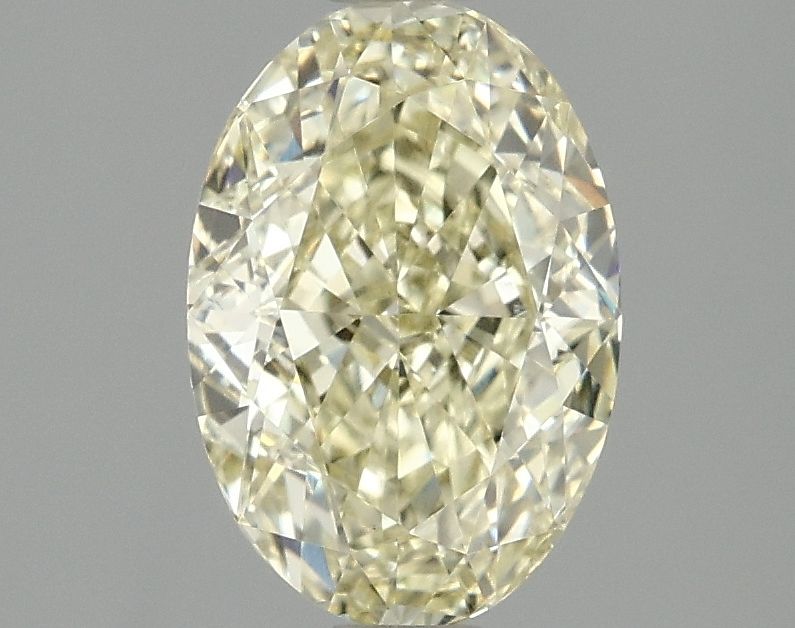 Oval Fancy Yellow Lab-grown Diamond 2.08ct VS1 loose diamond