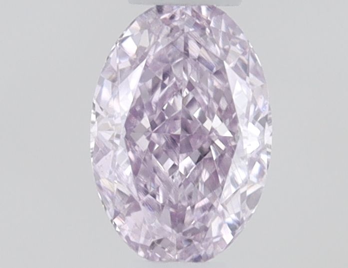 Oval Fancy Pinkish Purple Natural Diamond 0.12ct loose diamond