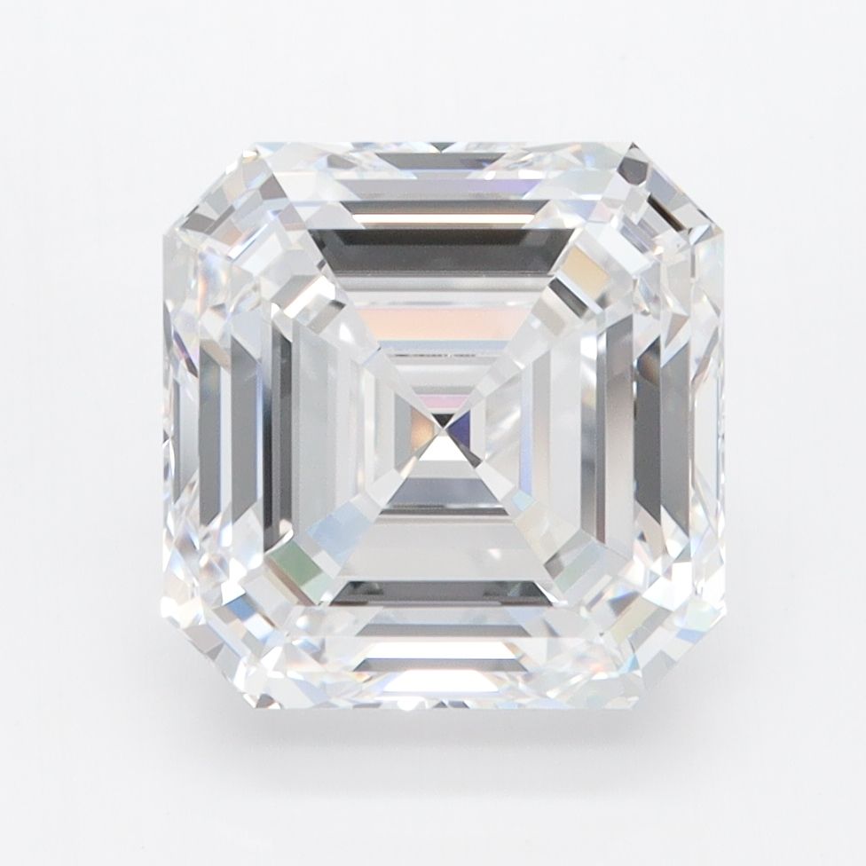 Asscher Lab-Grown Diamond 4.00ct D IF