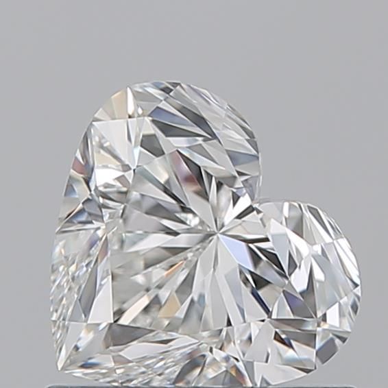 Heart Natural Diamond 0.91ct G VVS1