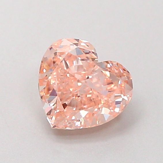 Heart Fancy Pinkish Brown Lab-grown Diamond 0.75ct VS1 loose diamond