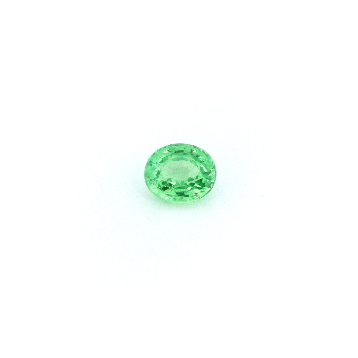 Oval Green Garnet 0.52ct loose gemstone