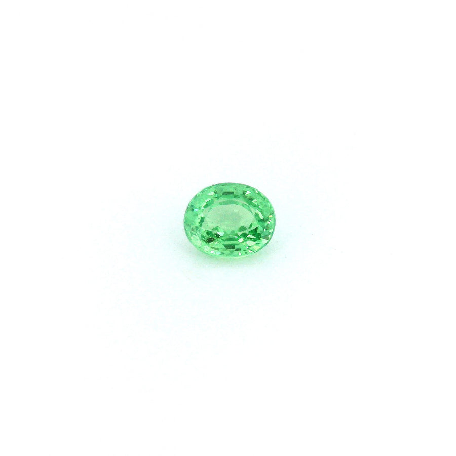 Oval Green Garnet 0.52ct loose gemstone