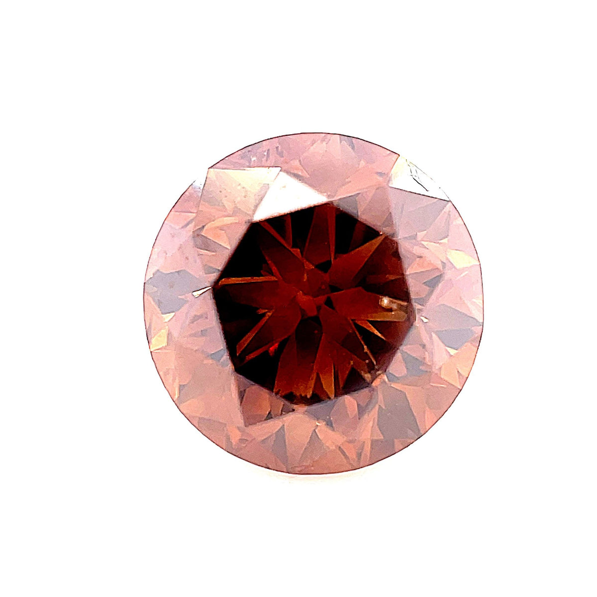 Round Fancy Cognac Natural Diamond 2.02ct VS2 loose diamond