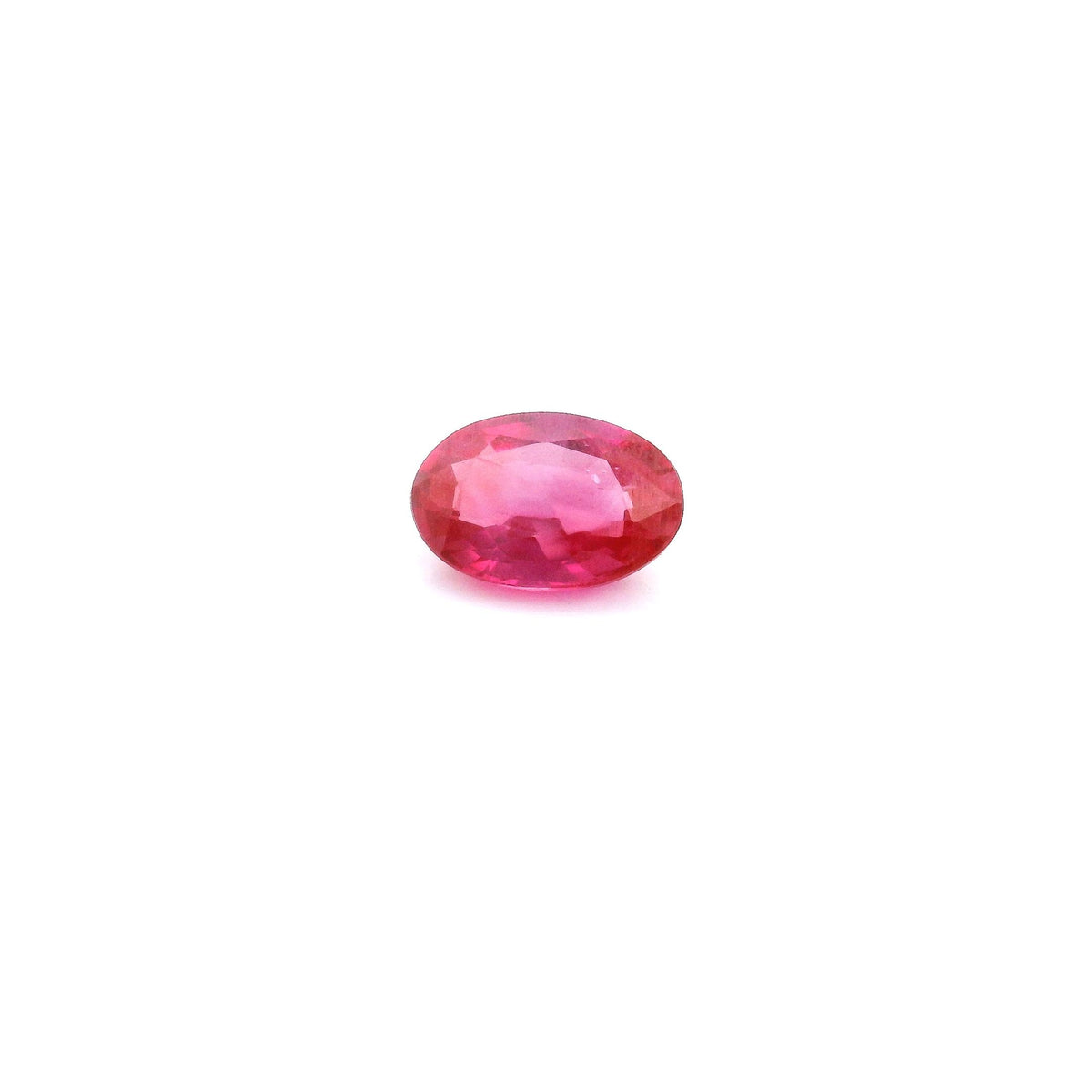 Oval Red Ruby 0.61ct loose gemstone
