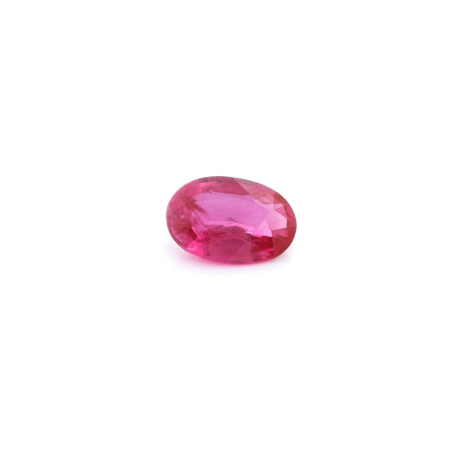 Oval Red Ruby 0.86ct loose gemstone