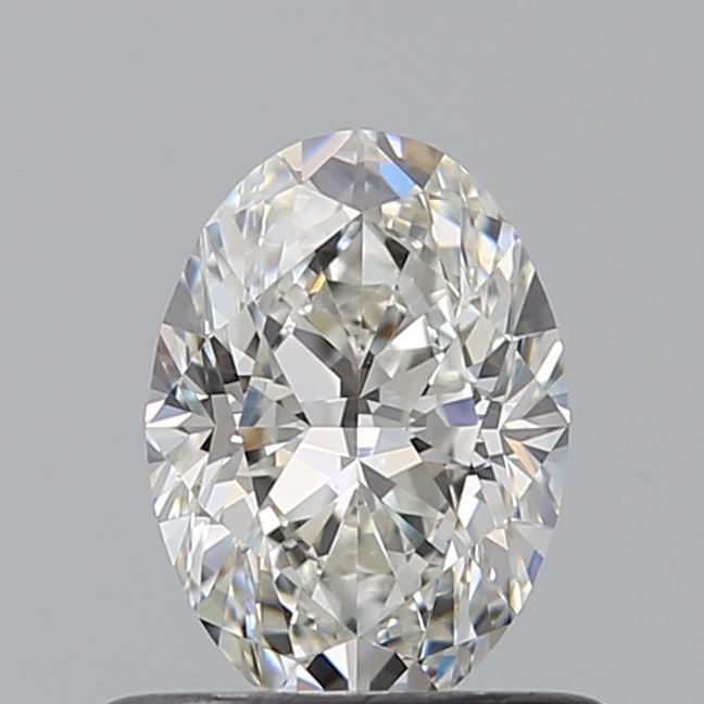 Oval Natural Diamond 0.56ct H VS1