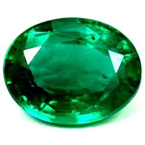 Oval Green Emerald 2.92ct loose gemstone