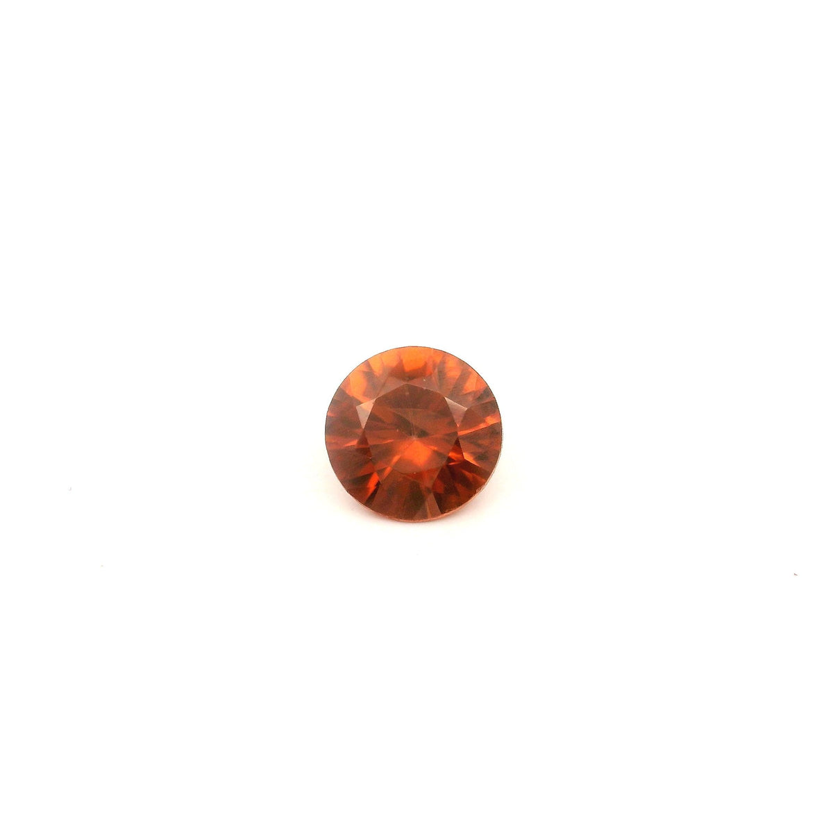 Round Brown Zircon 1.1ct loose gemstone