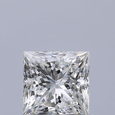 Princess Natural Diamond 0.55ct F VVS2