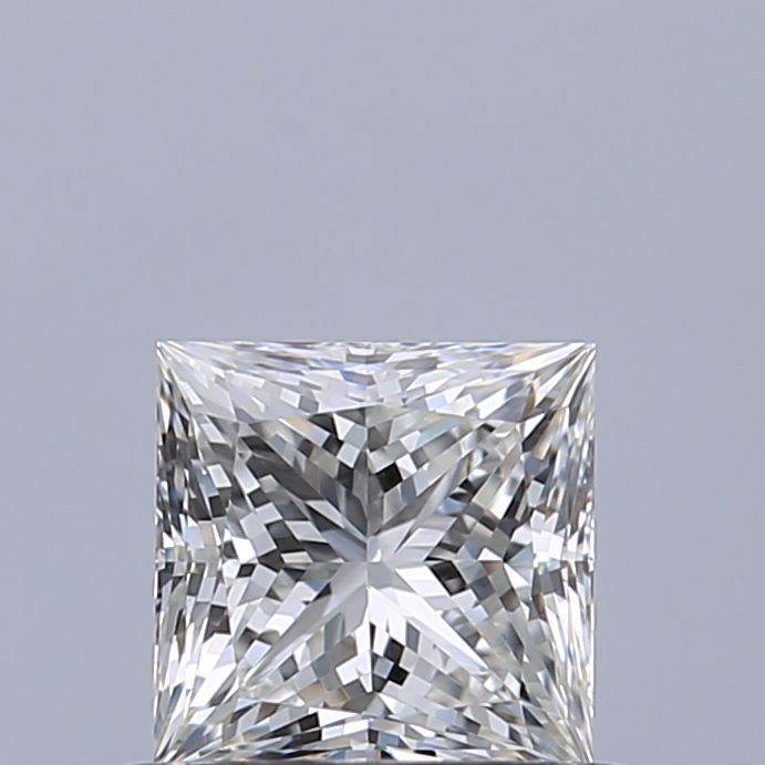 Princess Natural Diamond 0.55ct F VVS2