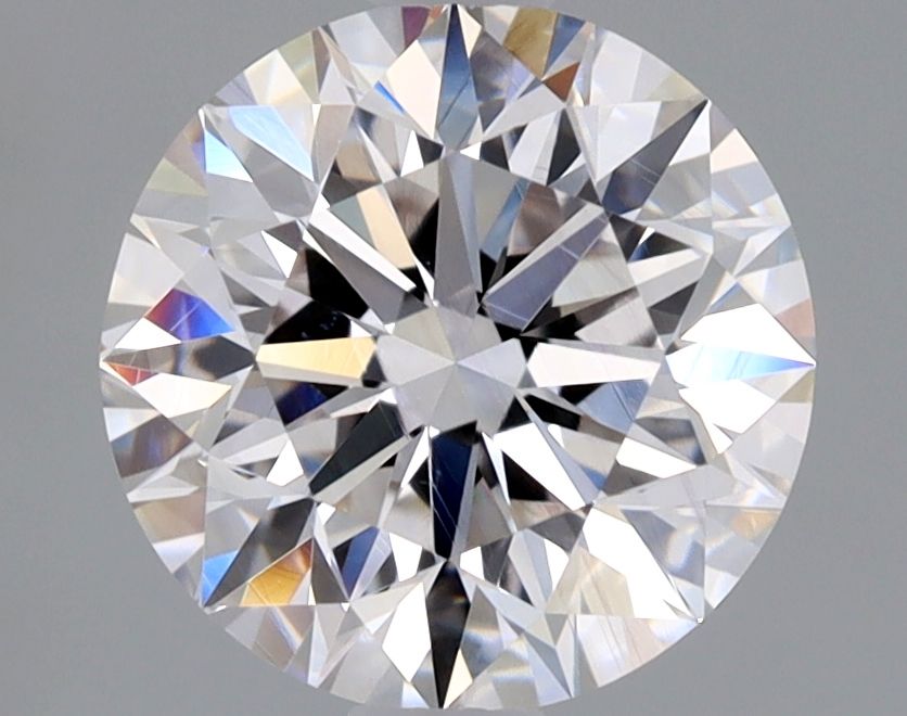 Round Faint Pinkish Blue Natural Diamond 1.2ct VS1 loose diamond