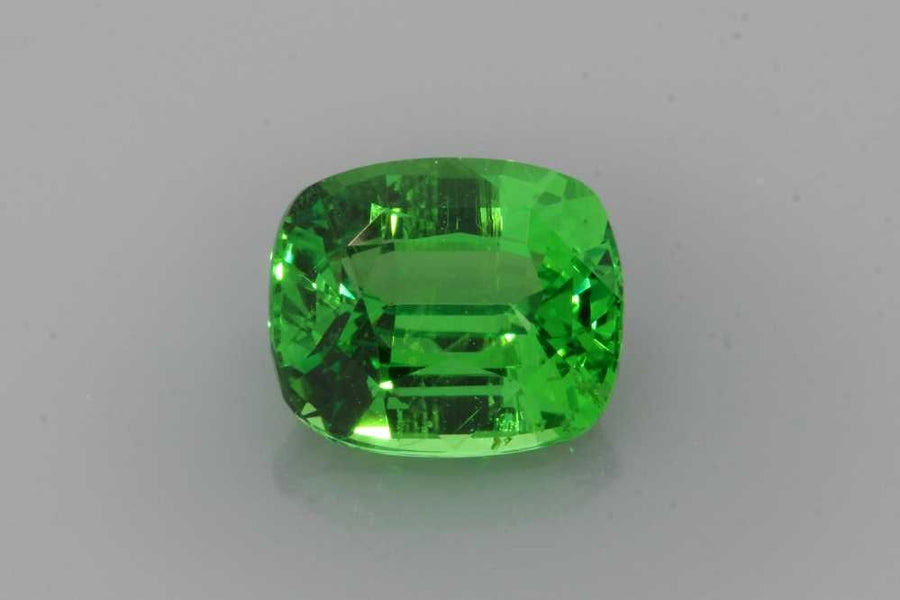 Cushion Green Garnet 2ct loose gemstone