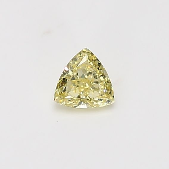 Triangular Fancy Yellow Natural Diamond 0.21ct VS1 loose diamond