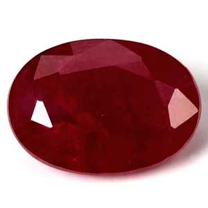 Oval Red Ruby 2.48ct loose gemstone