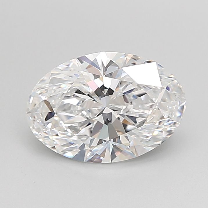 Oval Lab-Grown Diamond 2.15ct D VVS1