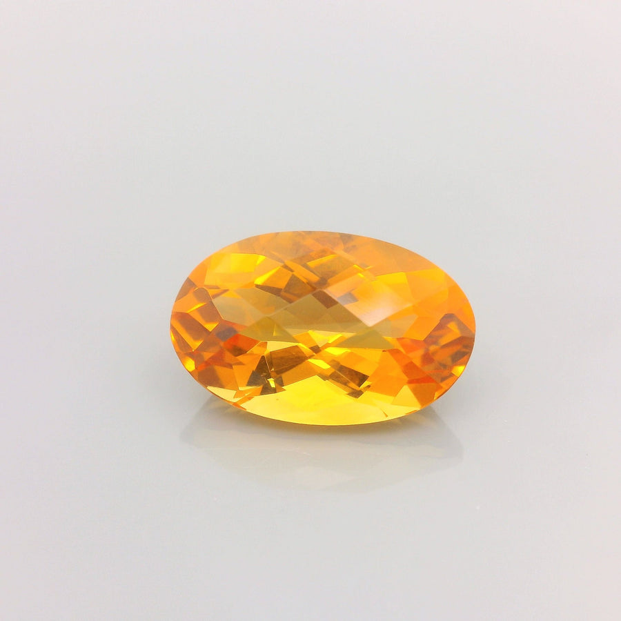 Oval Yellow Citrine 5ct loose gemstone