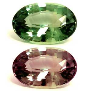 Oval Green Alexandrite 0.66ct loose gemstone