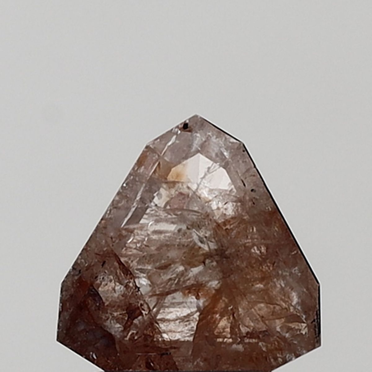 Trilliant Salt And Pepper Natural Diamond 1.06ct VVS2 loose diamond