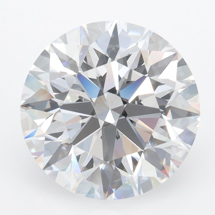 Round Lab-Grown Diamond 3.78ct D VVS1