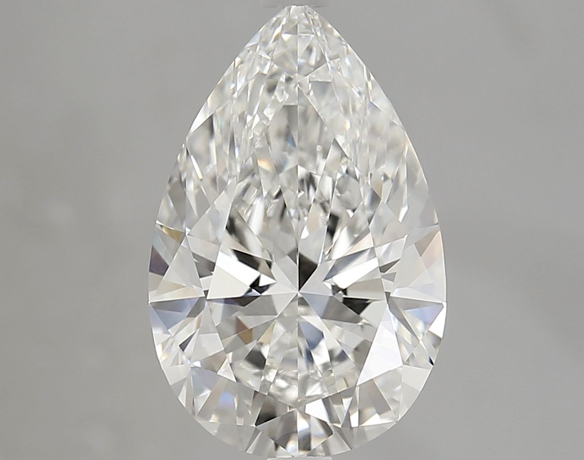 Pear Lab-Grown Diamond 4.00ct F VVS1