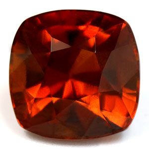 Cushion Orange Garnet 9.5ct loose gemstone