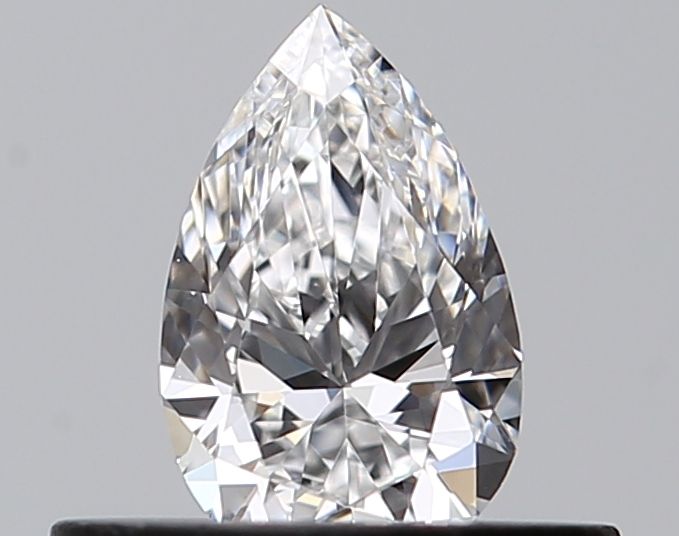 Pear Natural Diamond 0.34ct D VVS1