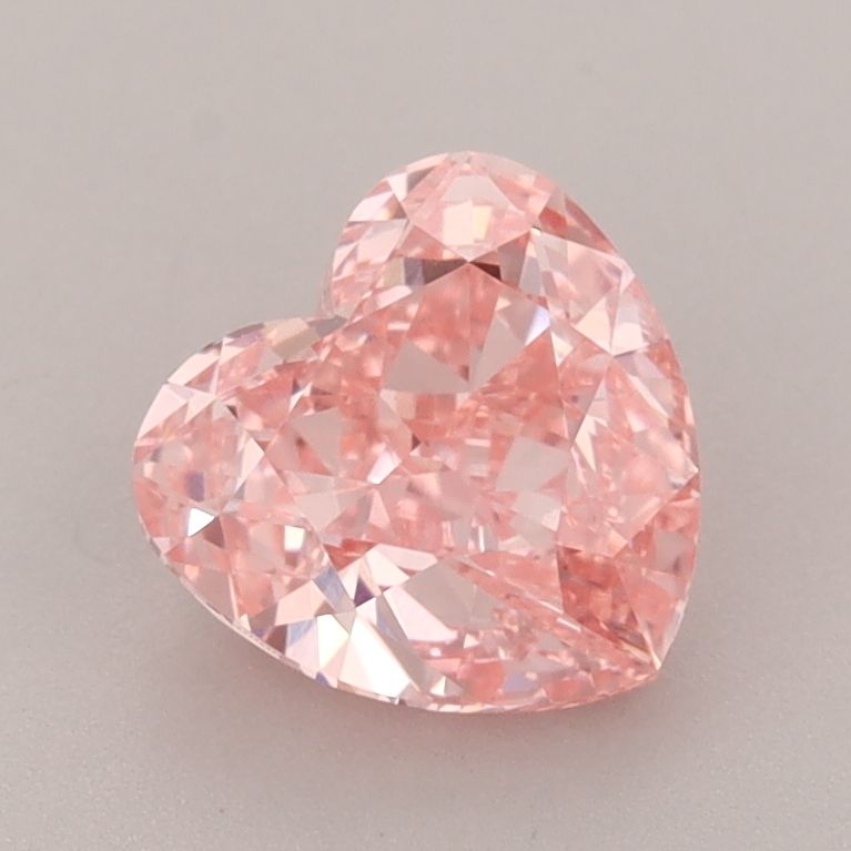 Heart Fancy Vivid Pink Lab-grown Diamond 1.54ct VVS2 loose diamond