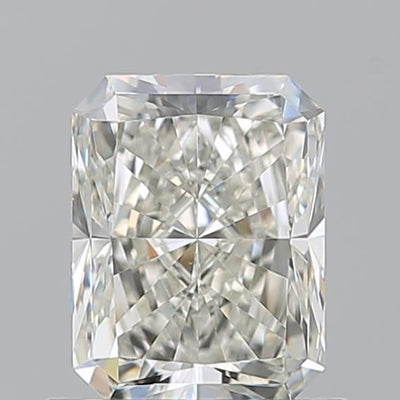 Radiant Natural Diamond 1.02ct J VVS1