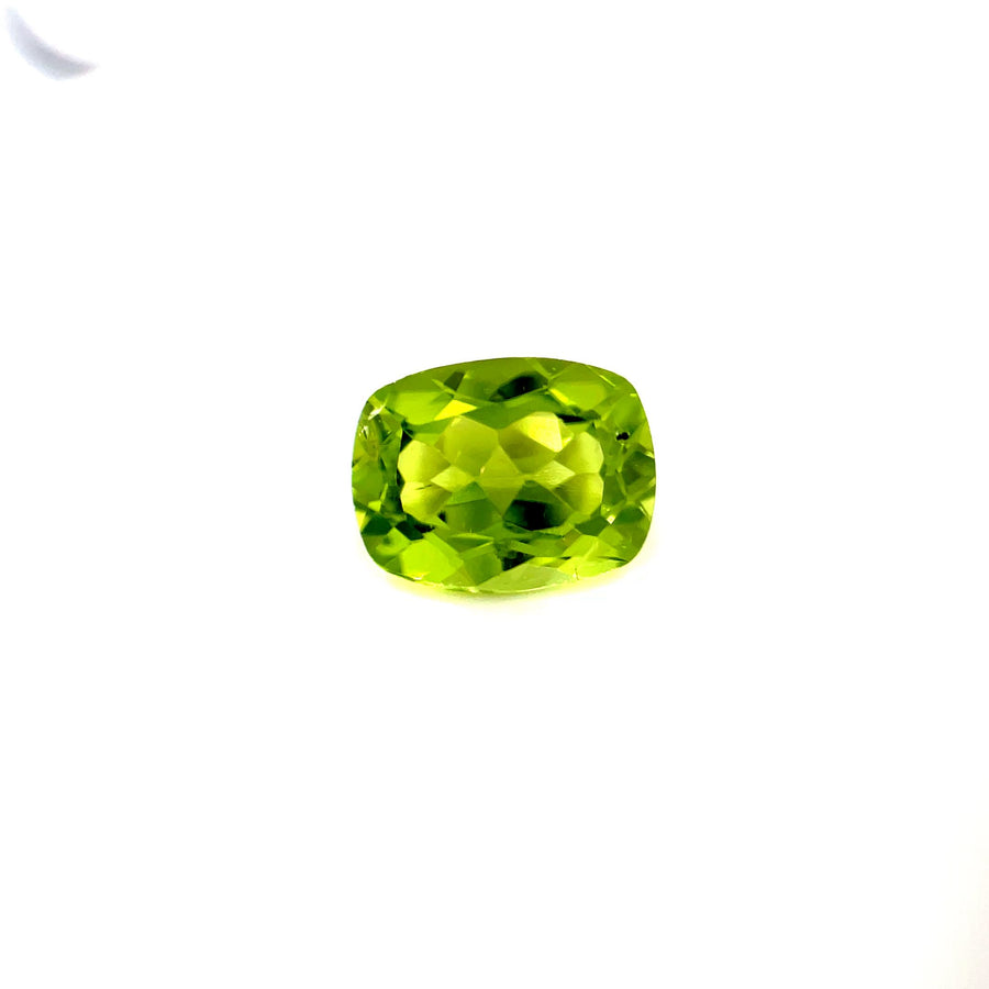 Radiant Green Peridot 2.12ct loose gemstone