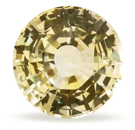 Round Yellow Sapphire 4.31ct loose gemstone