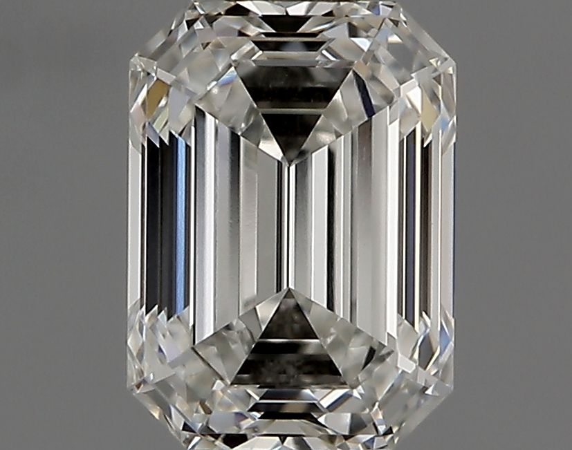 Emerald Natural Diamond 0.72ct I VS1