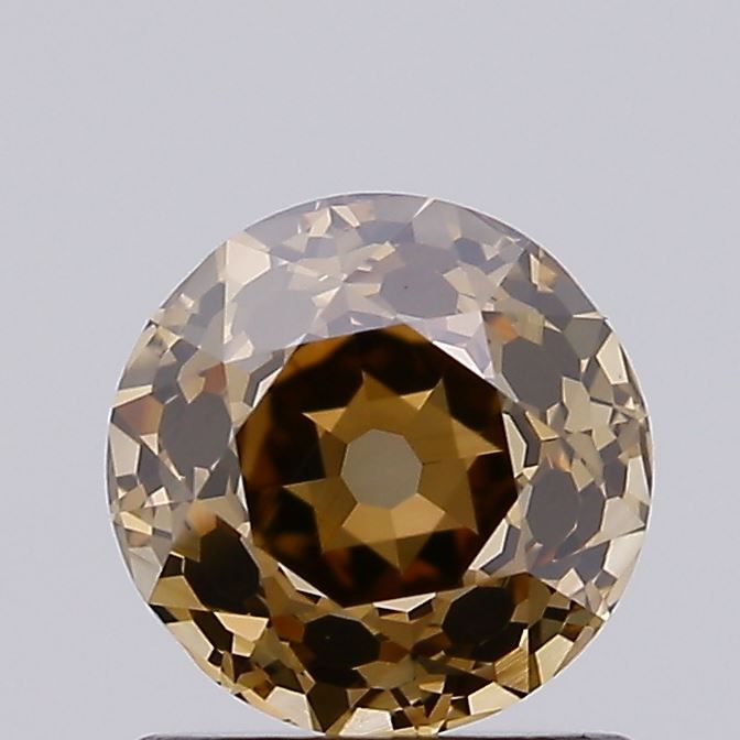 European Cut Brown Natural Diamond 1.11ct VVS2 loose diamond