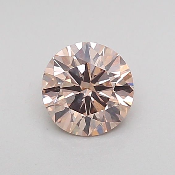Round Fancy Brown Lab-grown Diamond 0.45ct VS1 loose diamond