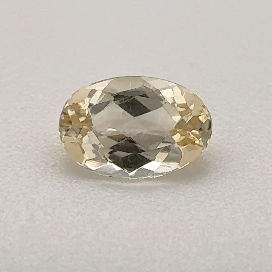 Oval Yellow Topaz 0.67ct loose gemstone