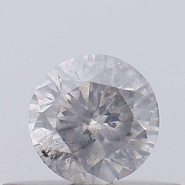 Round Salt And Pepper Natural Diamond 0.29ct I3 loose diamond
