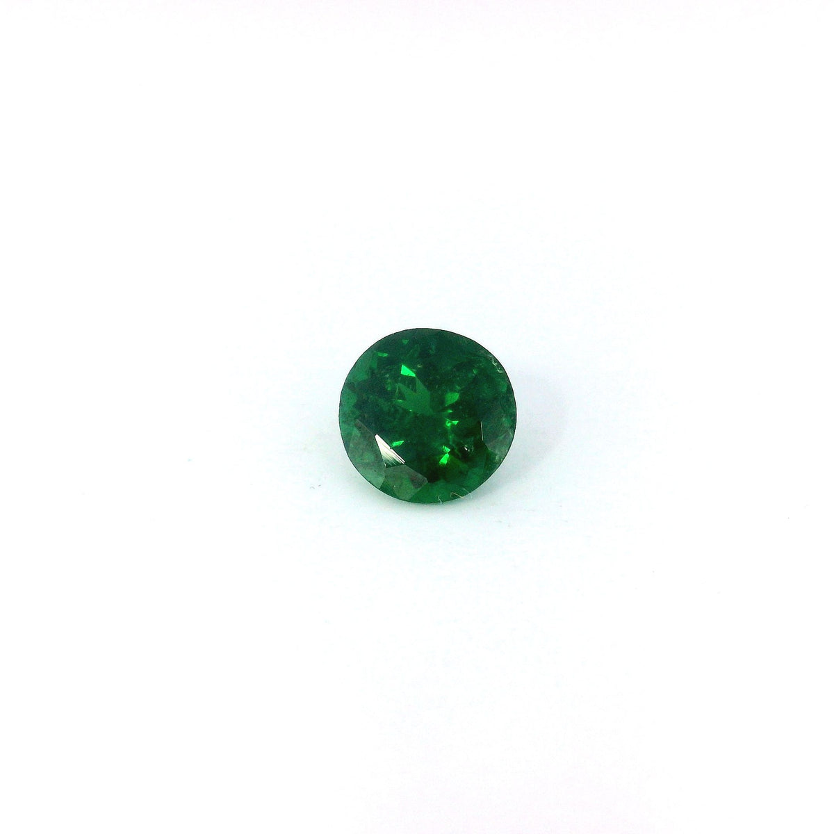 Round Green Garnet 0.7ct loose gemstone