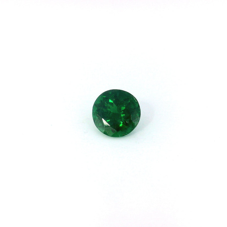 Round Green Garnet 0.7ct loose gemstone